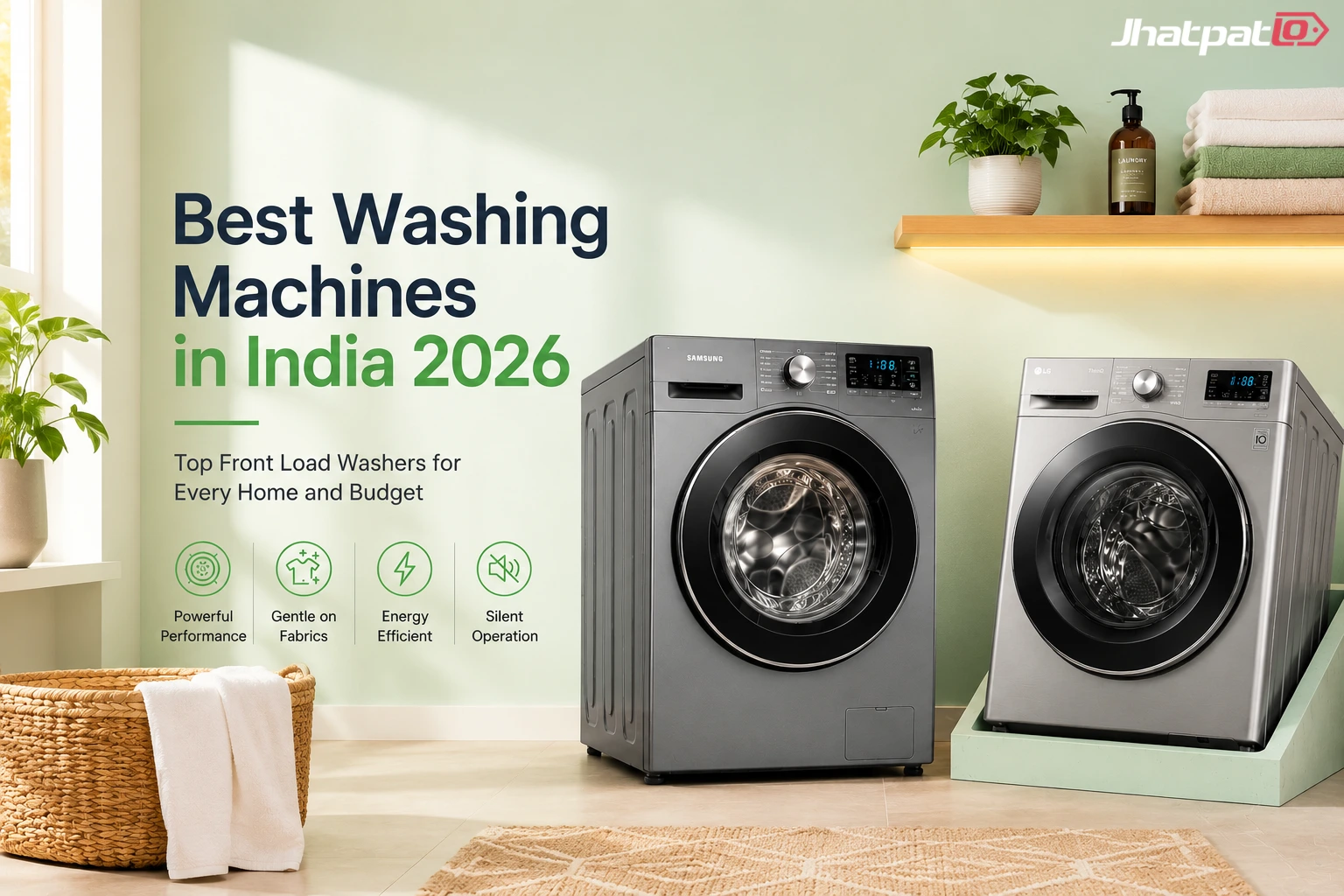  Best Washing Machines Under Rs 20,000 in 2026: 6 LG, Samsung and Whirlpool Picks
